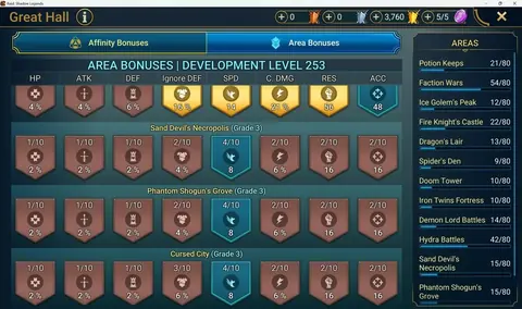 11 Mythicals | 47M Power | 330+ Legendaries - Raid: Shadow Legends account screenshot 4