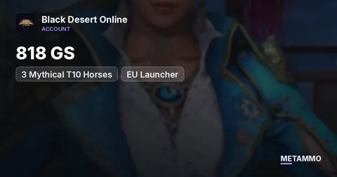 818 GS | 3 Mythical T10 Horses | EU Launcher