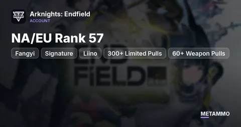 NA/EU Rank 57 | Fangyi + Signature | Liino + Signature | 300+ Limited Pulls | 60+ Weapon Pulls