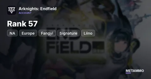 NA/EU Rank 57 | Fangyi + Signature | Liino + Signature | 300+ Limited Pulls | 60+ Weapon Pulls