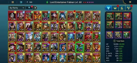 11.4M Power | 150 Legendary | 3 Mythic | Assassins Creed Avatar - Raid: Shadow Legends account screenshot 1