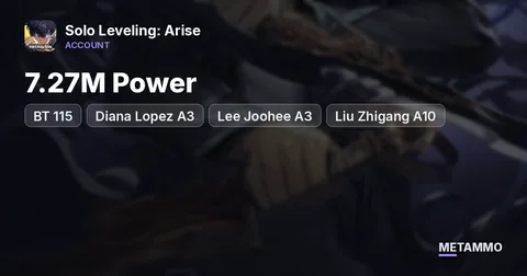 BT 115 | 7.27M Power | Diana Lopez A3, Lee Joohee A3, Liu Zhigang A10