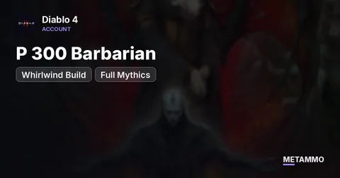 P 300 Barbarian | Whirlwind Build | Full Mythics