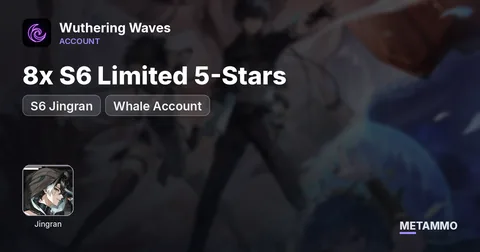 S6 Jingran + 8x S6 Limited 5-Stars | Whale Account