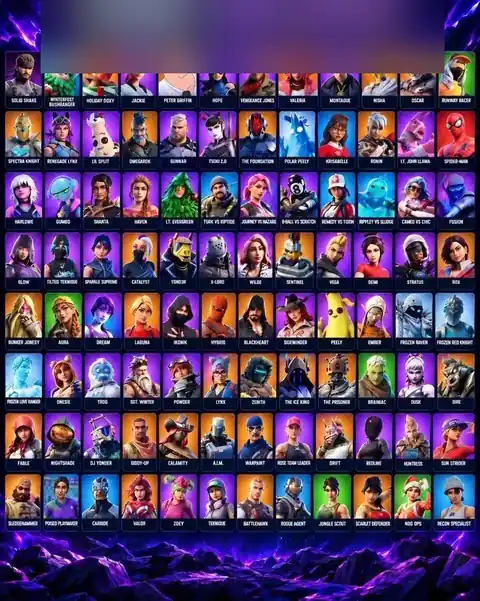 Ikonik + Glow | STW Founder | Snowflake Glider | 100+ Outfits | Full Email Access - Fortnite account screenshot 1