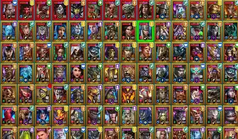 26M Power | 9 Mythic | Sabrael, Siphi, Rotos, Predator, Marius - Raid: Shadow Legends account screenshot 1