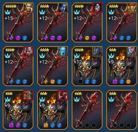 26M Power | 9 Mythic | Sabrael, Siphi, Rotos, Predator, Marius - Raid: Shadow Legends account screenshot 3
