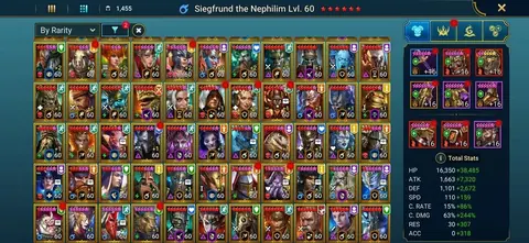 34 Mythicals | Polara Unlocked | 43M Power | 10 Mythical Relics | Stormcaller Relic | God Gear - Raid: Shadow Legends account screenshot 2