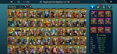 34 Mythicals | Polara Unlocked | 43M Power | 10 Mythical Relics | Stormcaller Relic | God Gear - Raid: Shadow Legends account screenshot 4