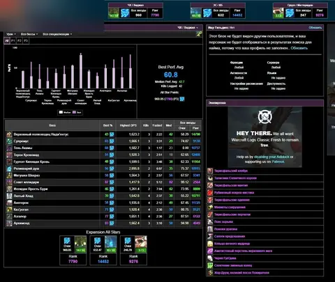 Spineshatter - Troll Mage 70 - T6 GS 2226 - Tailoring 375 / Enchanting 375 - World of Warcraft: Classic account screenshot 1
