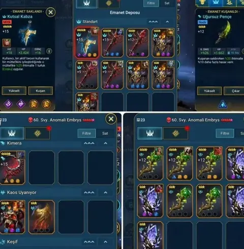 5 Mythic Champions | Nais Titus Wixwell Doni - Raid: Shadow Legends account screenshot 4
