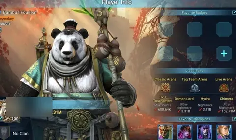 22M | 7 Mythics | Siegfrund Predator Titus + Wixwell, Marichka, Marius, Siphi, Fabian - Raid: Shadow Legends account screenshot 1