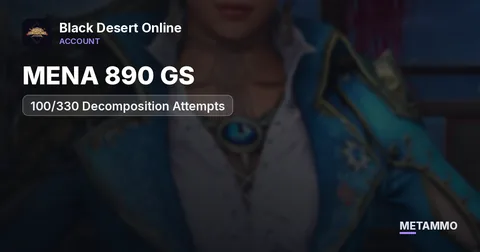 MENA 890 GS | 100/330 Decomposition Attempts