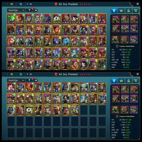 38 Mythics | Sabrael + Theodosia + Polara | 44 PP | 391 Legs | 17 Mythic Relics | 477 Spd - Raid: Shadow Legends account screenshot 4
