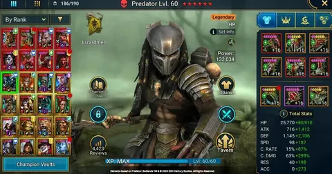 8 Mythic | Alaz, Komidus, Titus+Wixwell, Predator, Noldua, Marius, Gnut - Raid: Shadow Legends account screenshot 3