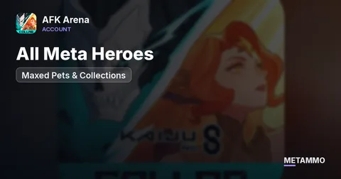 All Meta Heroes | Maxed Pets & Collections