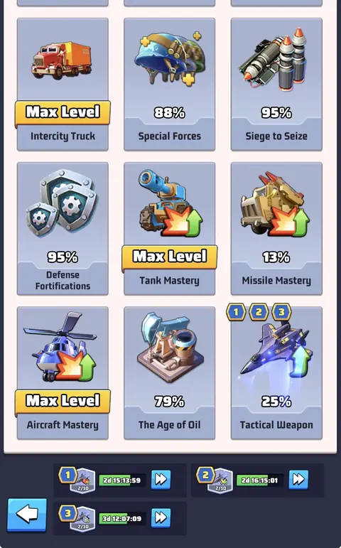 82M Air | 70M Tank | 59M Missile | VIP 16 | L7 Gorilla - Last War: Survival account screenshot 3
