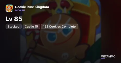 Stacked | Lv 85 | Castle 15 | 192 Cookies Complete