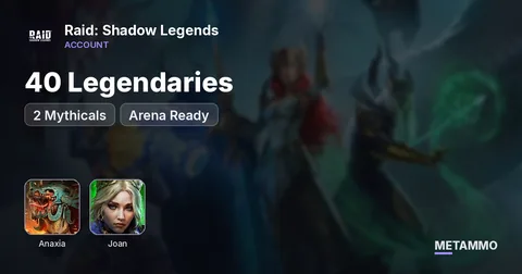 40 Legendaries | 2 Mythicals (Anaxia, Joan) | Arena Ready