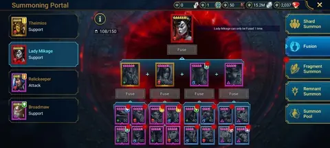 40 Legendaries | 2 Mythicals (Anaxia, Joan) | Arena Ready - Raid: Shadow Legends account screenshot 2