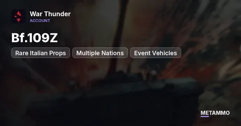 Rare Italian Props + Bf.109Z | Multiple Nations | Event Vehicles