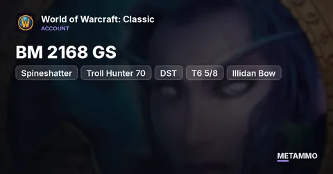 Spineshatter - Troll Hunter 70 ■ BM 2168 GS ■ DST ■ T6 5/8 ■ Illidan Bow ■ Eng 375