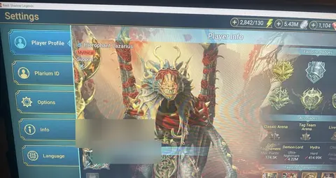 Lv72 5.68M Power | 3 Mythical | 60+ Roster - Raid: Shadow Legends account screenshot 1