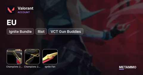 EU | Champions 2022 + Champions 2023 Bundles | Ignite Bundle | Riot + VCT Gun Buddies