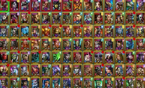 28M Power | 7 Mythic | 244 Legendaries | Solanar, Odin - Raid: Shadow Legends account screenshot 2