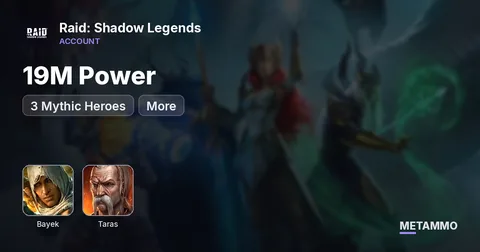 19M Power | 3 Mythic Heroes | Bayek, Titus, Taras + More