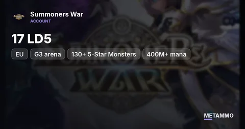 EU | 17 LD5 | G3 arena | 130+ 5-Star Monsters | 400M+ mana