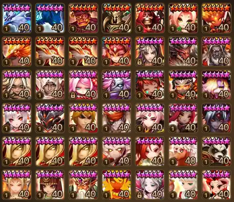 EU | 17 LD5 | G3 arena | 130+ 5-Star Monsters | 400M+ mana - Summoners War account screenshot 4