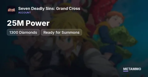 25M Power | 1300 Diamonds | Ready for Summons