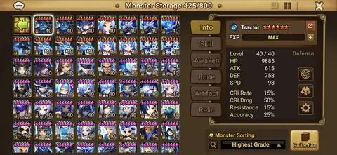 Global P1 10 LD5 Asima Talisman Fridrion Seimei | 213 Spd Swift Broken | 12 RTA Transmog - Summoners War account screenshot 3
