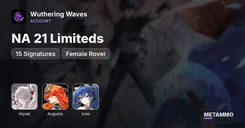 NA 21 Limiteds + 15 Signatures | S6 Hiyuki | S2 Augusta | S1 Iuno | Female Rover