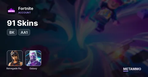 91 Skins + OG Rene + BK + Galaxy + AA1