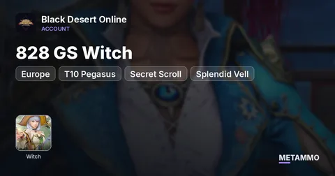 EU 828 GS Witch | T10 Pegasus | Secret Scroll | Splendid Vell