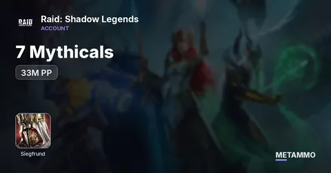 33M PP | 7 Mythicals | 2x Siegfrund