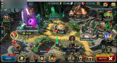 43M Power | 22 Mythicals | 510+ Legendaries | SABRAEL, Galathir x2, Nais x2, Siegfrund, Krixia - Raid: Shadow Legends account screenshot 1