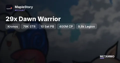 Kronos | 29x Dawn Warrior | 79K STR | 10 Set PB | 400M CP | 9,8k Legion | Oge