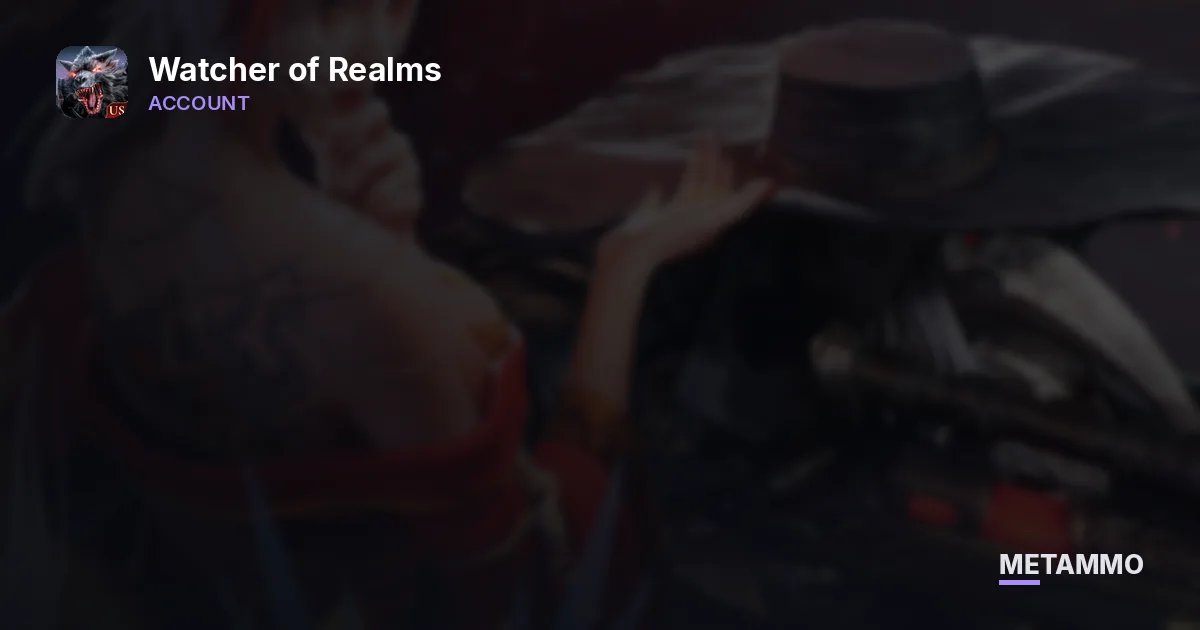 Watcher of Realms 5xxx PvP end game !!! The price is negotiable ! - Watcher of Realms account summary