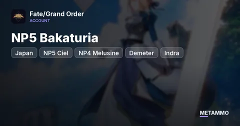 Japan | NP5 Bakaturia | NP5 Ciel | NP4 Melusine | Demeter | Indra | MLB Kaleidoscope