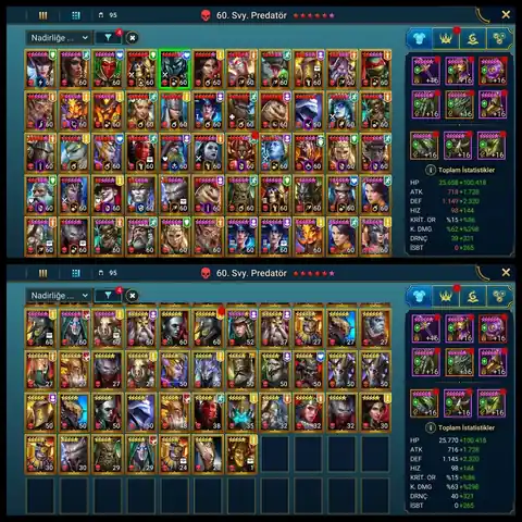 21 Mythicals | Galathir Polara Sabrael | 43.5M PP | 399 Legendaries | 200B Hydra Clash - Raid: Shadow Legends account screenshot 2