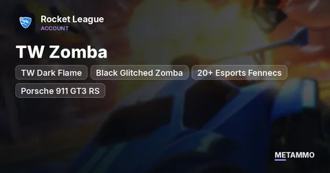 TW Zomba + TW Dark Flame + Black Glitched Zomba | 20+ Esports Fennecs | Porsche 911 GT3 RS