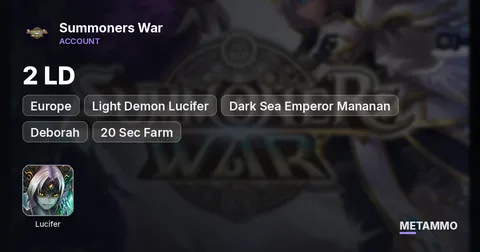 Europe | 2 LD | Light Demon Lucifer | Dark Sea Emperor Mananan | Deborah | 20 Sec Farm