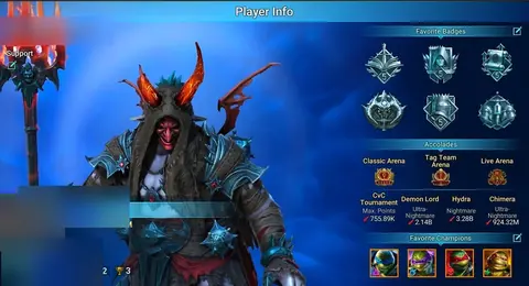 46M Power | All Content Clear | Full Epic Collection - Raid: Shadow Legends account screenshot 1