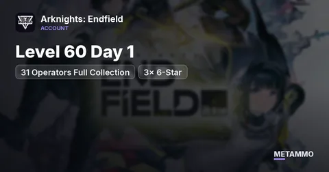 Level 60 Day 1 | 31 Operators Full Collection | 3x 6-Star