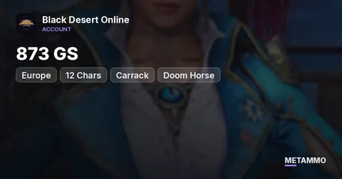 EU | 873 GS | 12 Chars | Carrack | Doom Horse