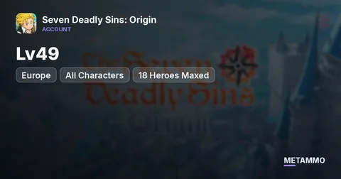 Lv49 EU | All Characters | 18 Heroes Maxed
