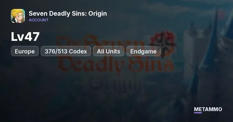 EU Lv47 | 376/513 Codex | All Units | Endgame